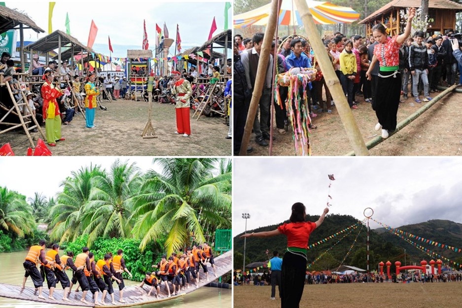 Popular folk games during Tet converge at the Vibe Fest Game Festival, NovaWorld Phan Thiet