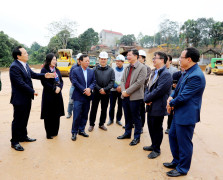 Phú Thọ: Chủ tịch UBND tỉnh kiểm tra tiến độ dự án nghìn tỉ