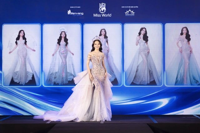 Mai Phương giới thiệu các thiết kế sẽ mang đến Miss World