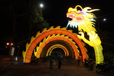 Binh Thuan: The Opening of Phan Thiet Spring Flower Street 2024