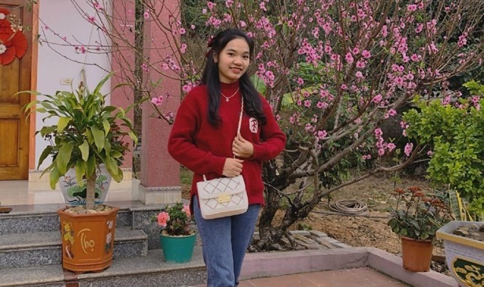 Nguyễn Thị Hường - Á khóa của Học viện Nông nghiệp Việt Nam năm 2023