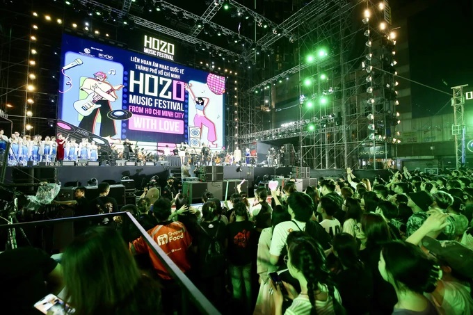 International music festival HOZO in Ho Chi Minh City