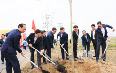 Bí thư Tỉnh ủy Bắc Ninh dự Lễ phát động "Tết trồng cây" tại thị xã Quế Võ