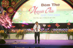 Đêm thơ Nguyên tiêu thành phố Biên Hoà 2024 - tôn vinh văn hóa Việt
