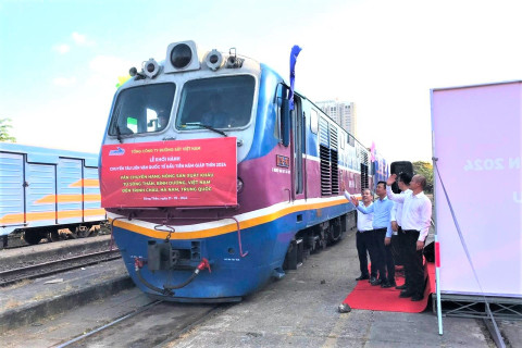 Binh Duong to Launch the First Agricultural Export Train to China in 2024