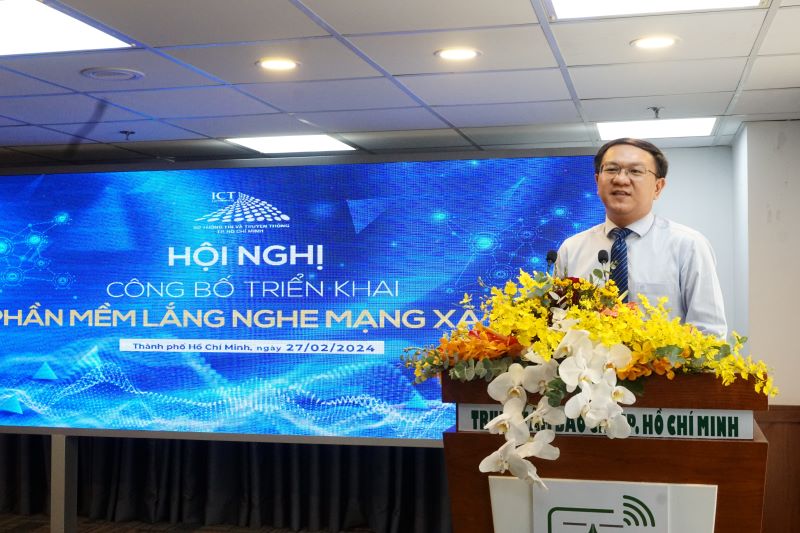 TP. Hồ Chí Minh công bố triển khai “Phần mềm lắng nghe mạng xã hội”
