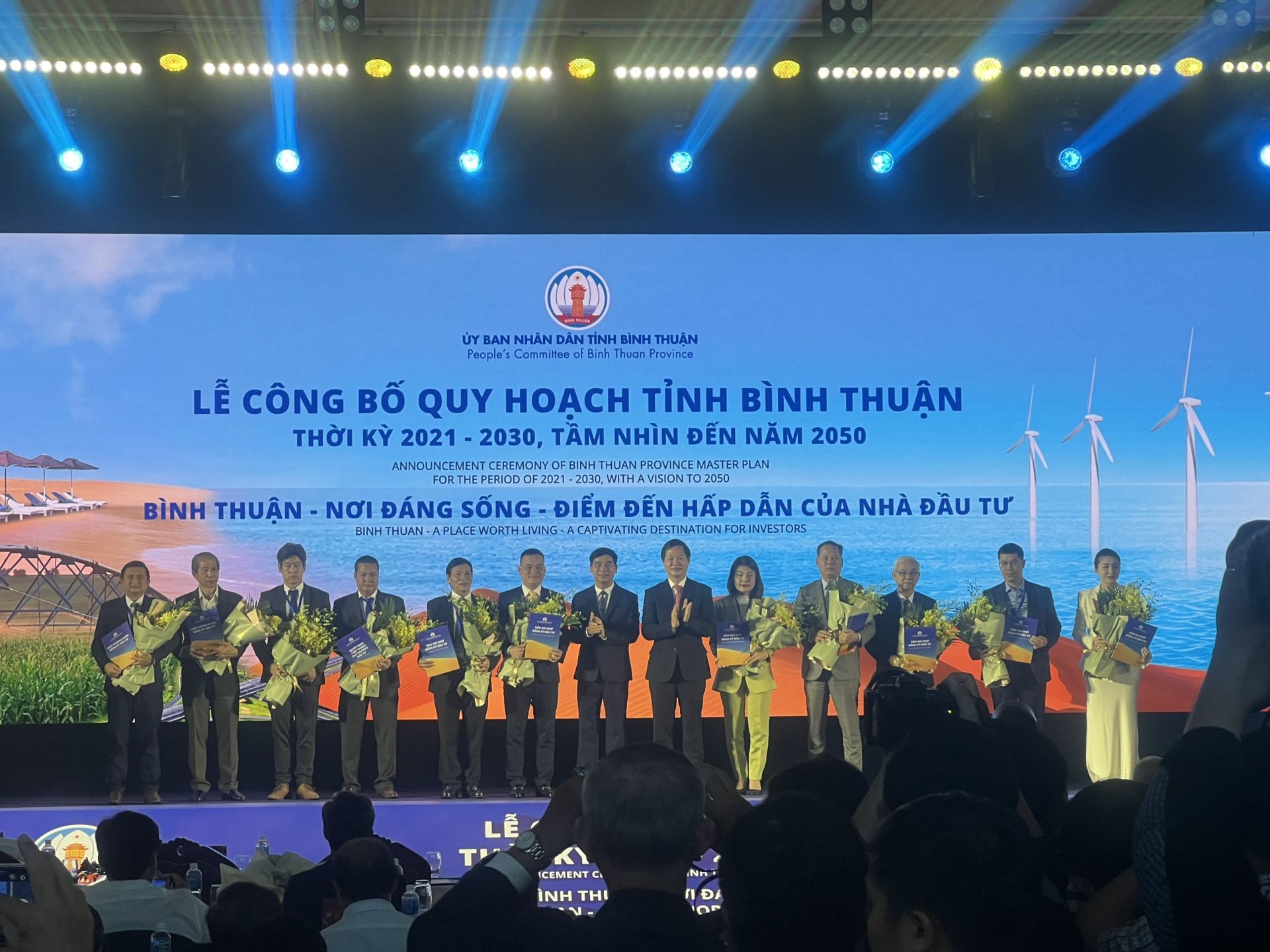 Lễ Công bố Quy hoạch tỉnh Bình Thuận thời kỳ 2021 - 2030, tầm nhìn đến 2050