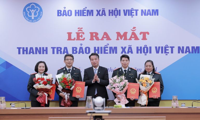BHXH Việt Nam ra mắt Thanh tra BHXH Việt Nam