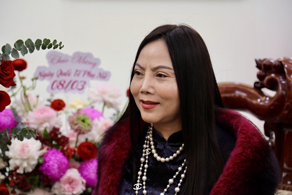 Chị Nguyễn Thị Thanh Thuỷ, Phó Chủ tịch Hiệp hội Doanh nhân nữ Thanh Hoá, Giám đốc Công ty CP Spa Hồng Kông: 