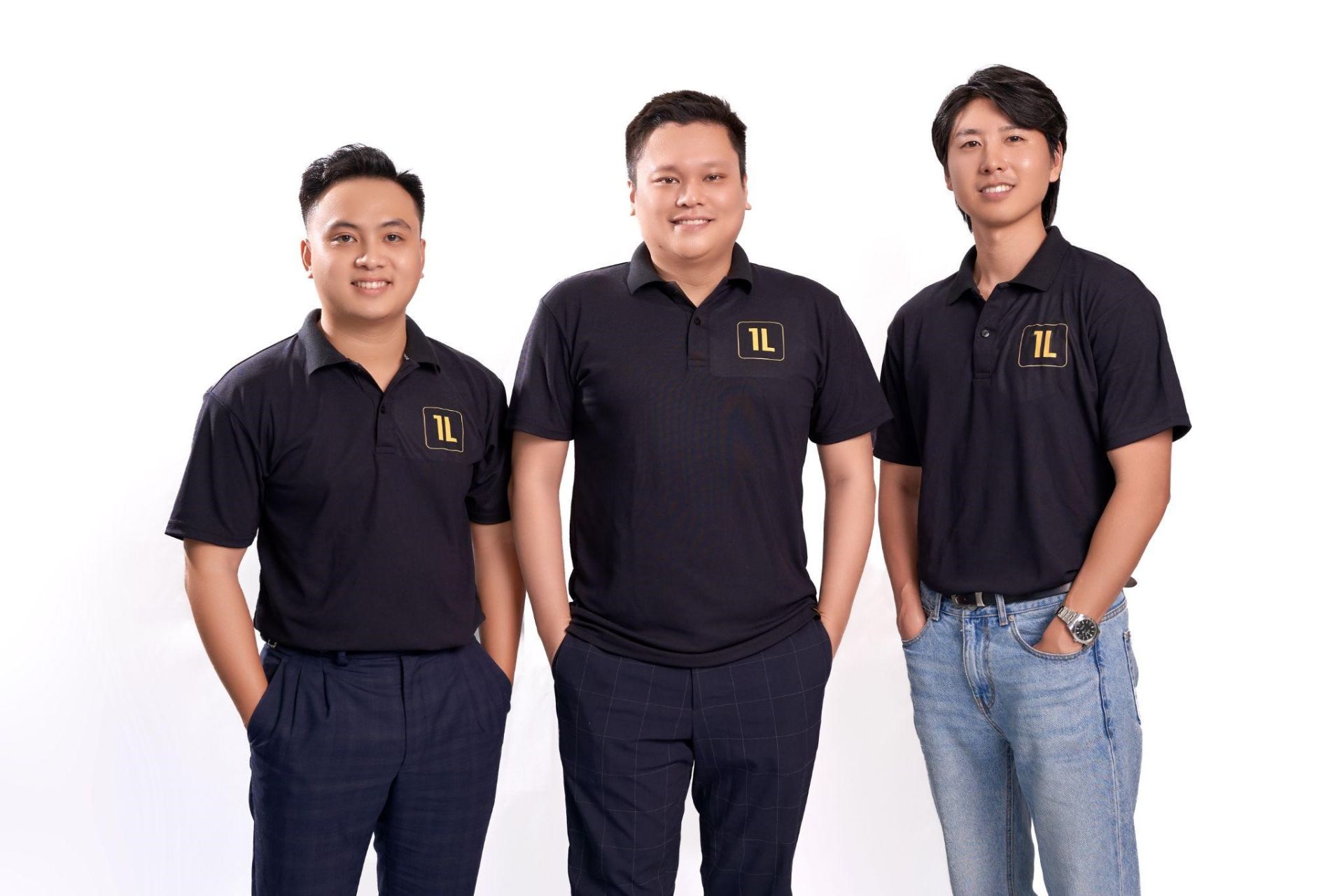 Trái sang phải: Hoàng Nguyễn, Đồng sáng lập và Giám đốc Điều hành; Michael Đỗ, Đồng sáng lập và Giám đốc Điều hành & Joshua Hong, Đồng sáng lập và Giám đốc Kinh doanh của 1Long.