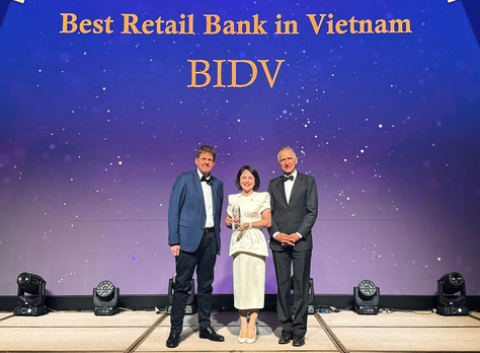 BIDV sets record of winning the Best Retail Bank in Vietnam award for the 9th time