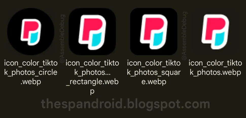 Biểu tượng bị rò rỉ cho thấy, thiết kế logo ứng dụng mới phù hợp với bảng màu truyền thống của ứng dụng TikTok ban đầu.