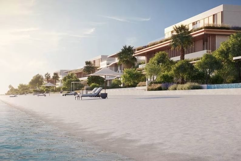 Biệt thự siêu sang với bãi tắm biển riêng sau nhà tại Palm Jebel Ali (Dubai) đang tạo ra cơn sốt trong giới tỷ phú toàn cầu