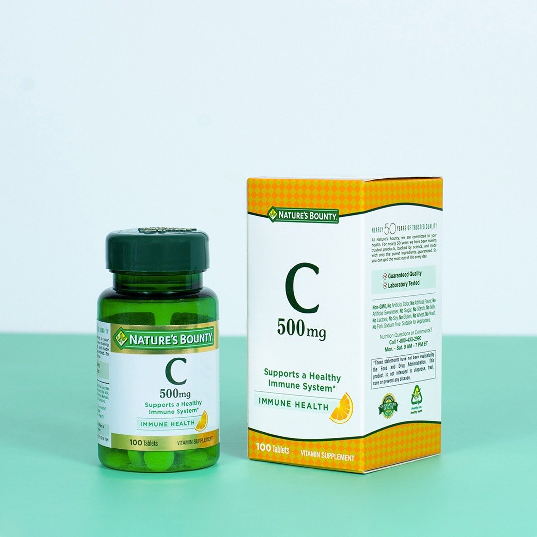Sản phẩm Vitamin C 500mg của Nature's Bounty được công ty Văn Duy Phương nhập khẩu từ Mỹ và phân phối độc quyền tại thị trường Việt Nam