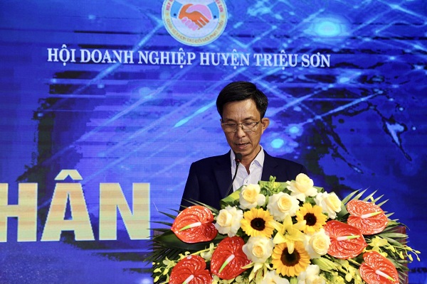 Ông Lê Minh Hải, Chủ tịch Hội Doanh nghiệp Triệu Sơn thông tin, năm 2023, Hội kết nạp được thêm 26 hội viên