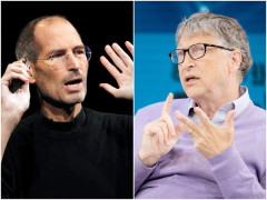 Bill Gates thừa nhận không thể diễn thuyết giỏi như Steve Jobs