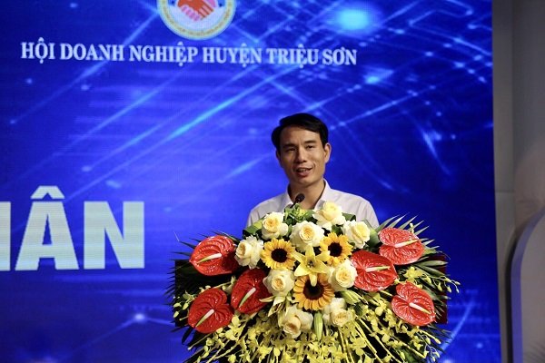 Mr Le Phu Quoc, Vice Chairman of the People’s Committee of Trieu Son District