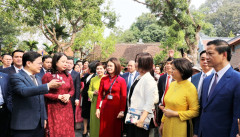 Bắc Ninh đón Phó Chủ tịch nước Võ Thị Ánh Xuân và các nữ Đại sứ, Trưởng đại diện Tổ chức quốc tế