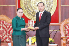 Bà Rịa- Vũng Tàu: Lãnh đạo tỉnh tiếp Đại sứ Đặc mệnh toàn quyền nước CHDCND Lào tại Việt Nam