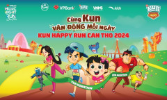 "Vui hết nấc" với giải đua KUN Happy Run Cần Thơ 2024