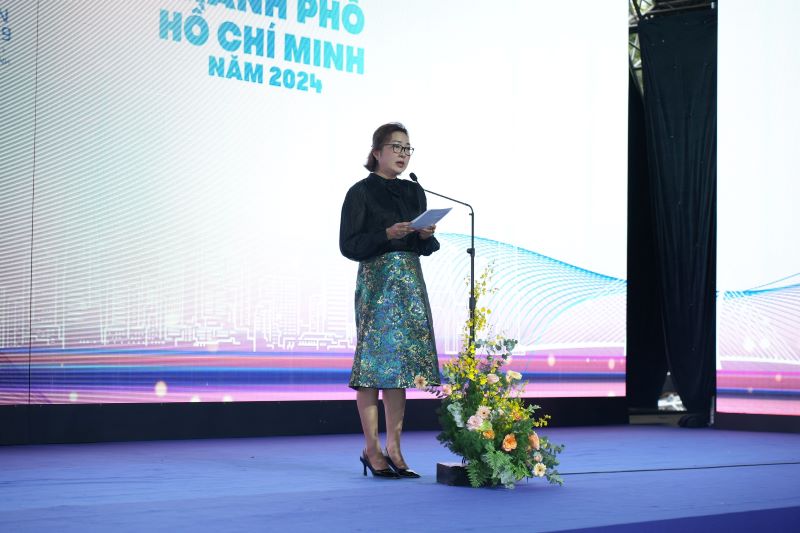 Bà Bùi Thị Ngọc Hiếu - Phó giám đốc Sở Du lịch TP. Hồ Chí Minh