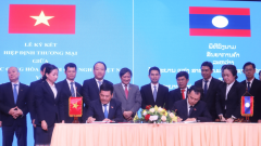 Hội đàm, ký kết mới Hiệp định Thương mại Việt Nam - Lào