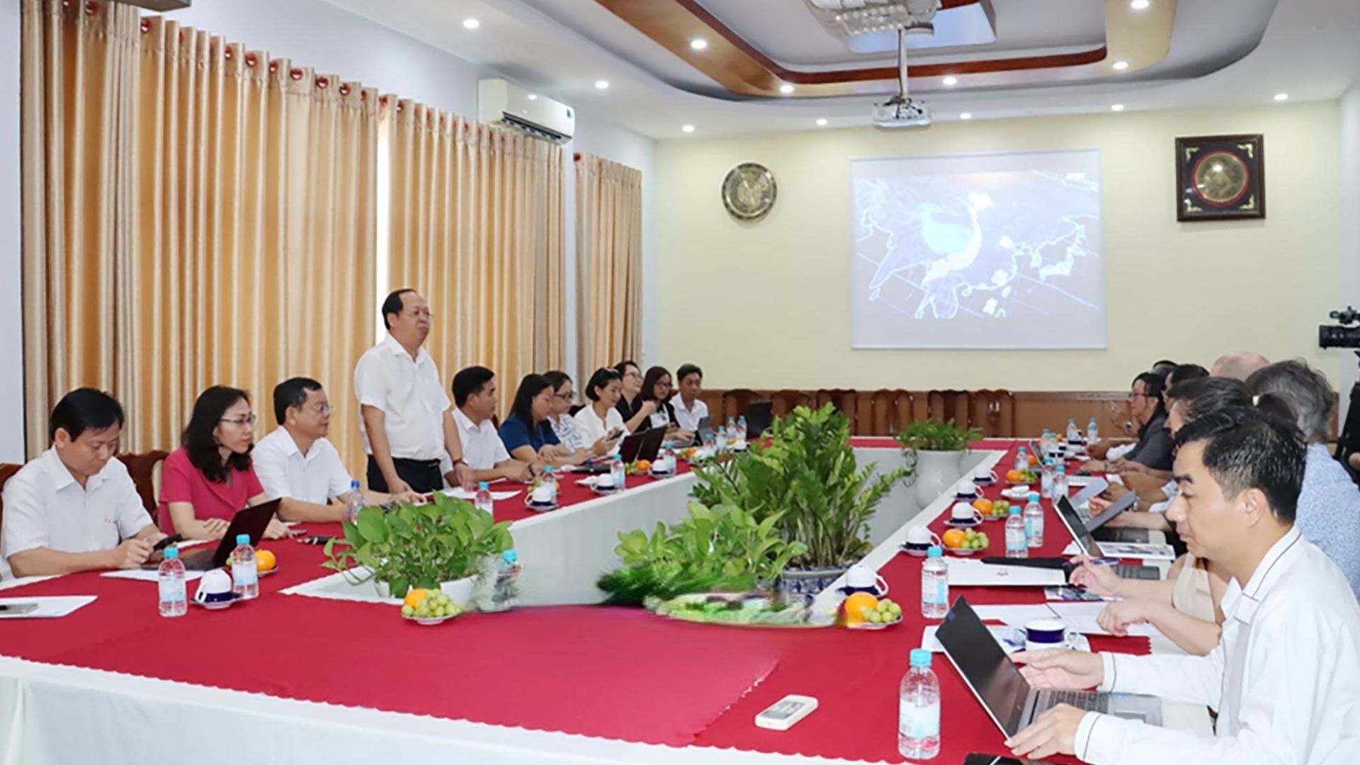 Đoàn công tác Đại sứ quán và doanh nghiệp Đan Mạch tìm hiểu đầu tư tại Bình Phước