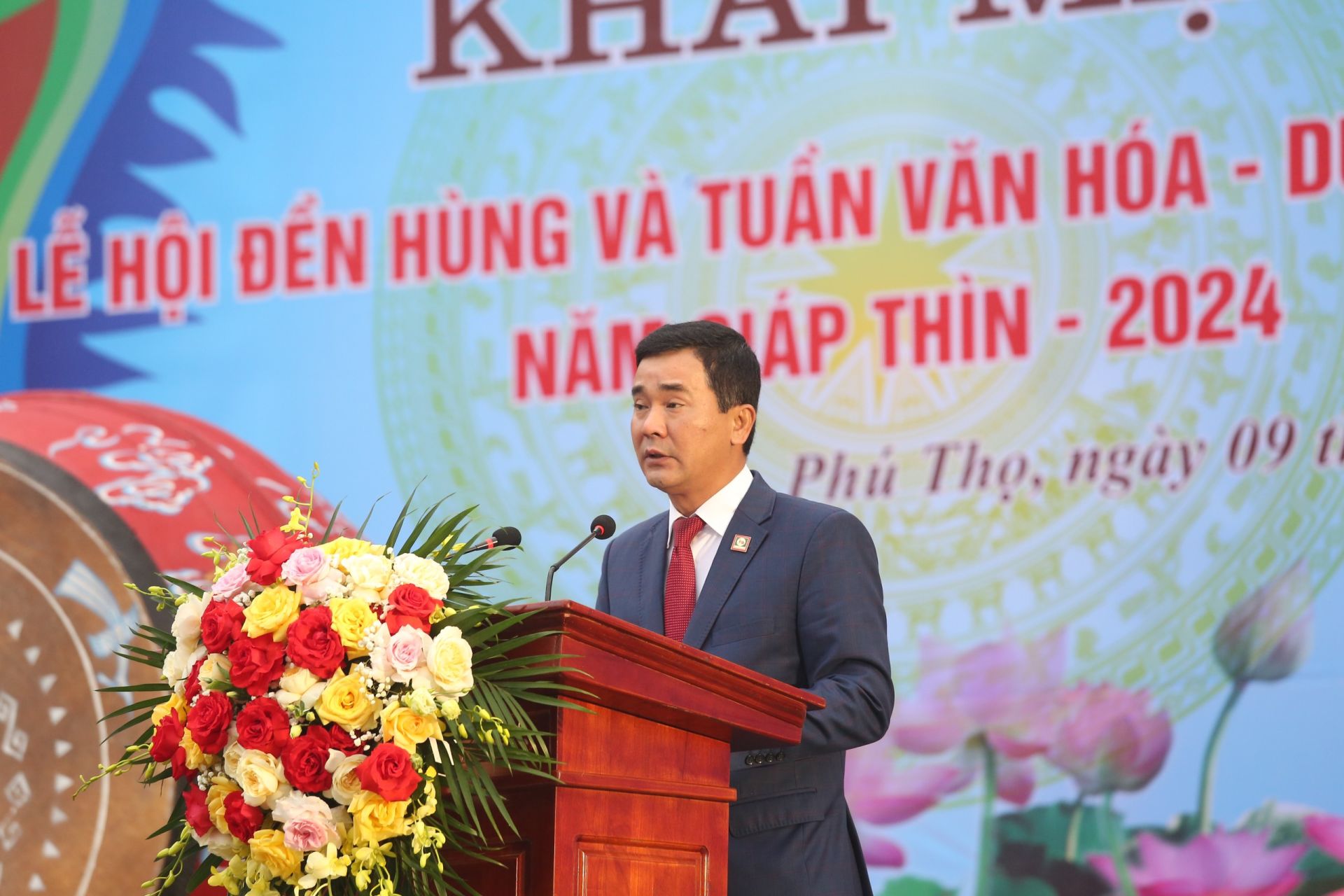 Vice Chairman of the Provincial People’s Committee Ho Dai Dung delivered the opening speech