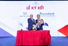 Meta Success và Ngân hàng Sacombank ký kết hợp tác tại Ngày hội tiêu dùng