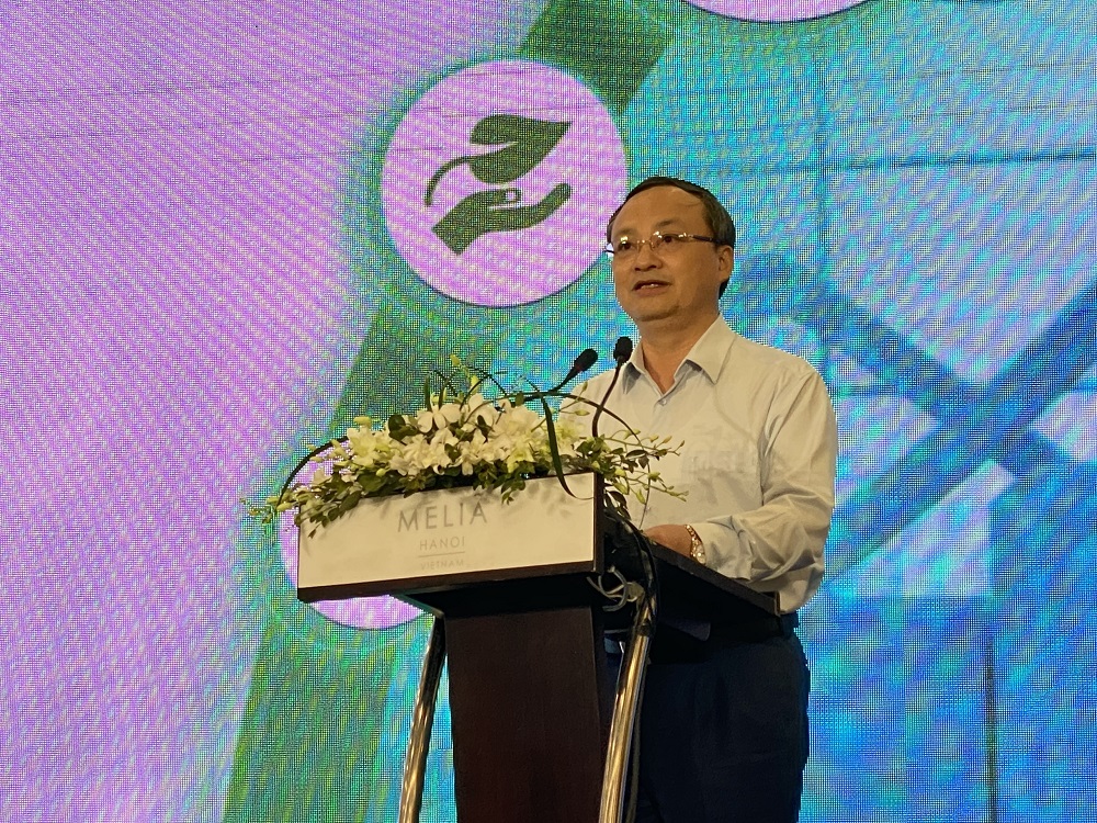 Tổng Giám đốc Đài Tiếng nói Việt Nam Đỗ Tiến Sỹ phát biểu