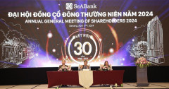 SeABank đặt mục tiêu tăng trưởng 28%, tăng vốn điều lệ lên 30.000 tỷ đồng tại Đại hội đồng cổ đông thường niên 2024