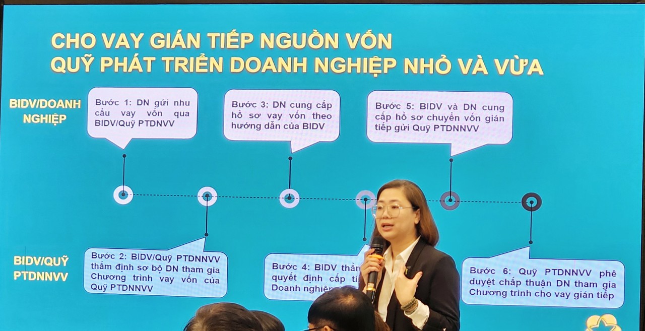 MSc. Nguyen Thi Kim Phuong – Deputy Director of the Corporate Customer Department (BIDV)