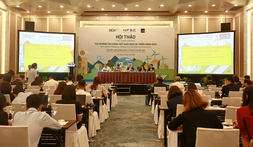 BIDV, ADB và NFSC đồng tổ chức  Hội thảo “Thị trường tài chính Việt Nam 2023 và triển vọng 2024”