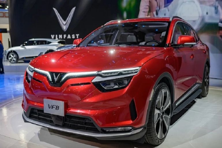 VinFast’s Q1 sales in the US were 927 vehicles, all of which were the VF 8, a D-segment SUV