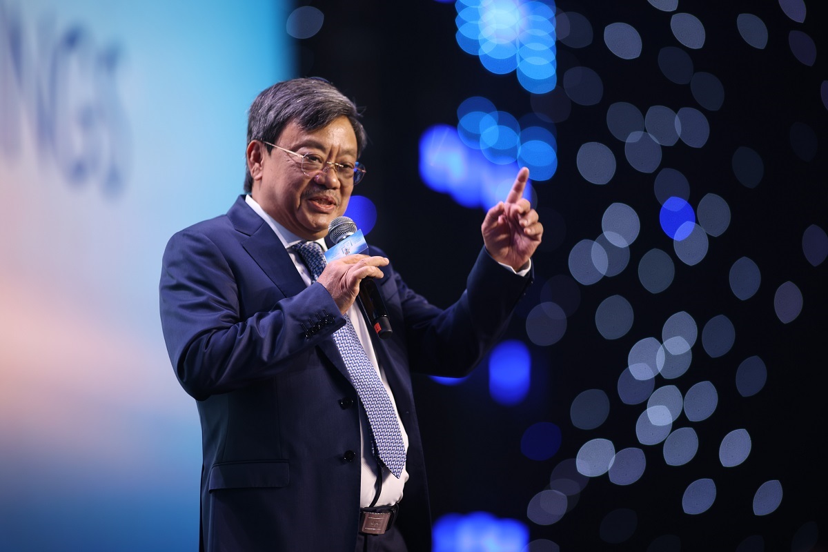 Chủ tịch Tập đoàn Masan, Ông Nguyễn Đăng Quang phát biểu tại ĐHĐCĐ 2024