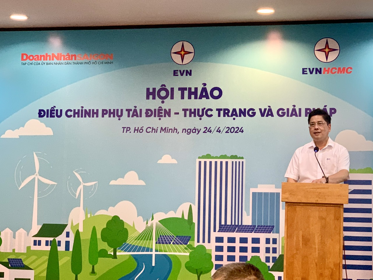 Ông Võ Quang Lâm - Phó Tổng Giám đốc Tập đoàn Điện lực Việt Nam