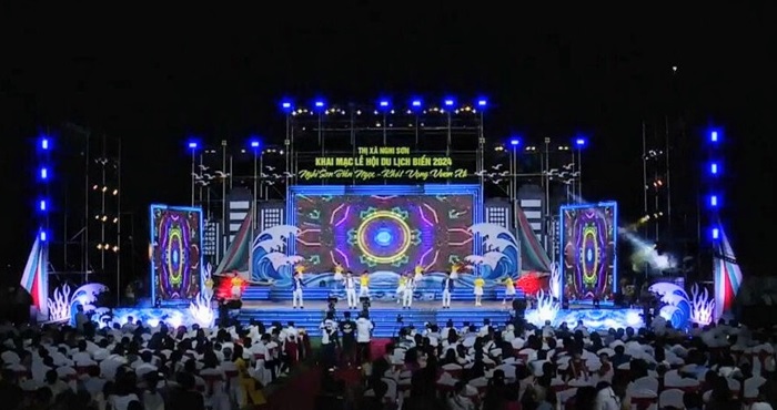 Nghi Sơn (Thanh Hóa): Rực rỡ đêm lễ hội khai mạc du lịch biển năm 2024