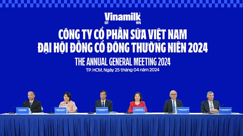 Vinamilk’s AGM on April 25 attracted the attention of more than 1,200 shareholders participating online