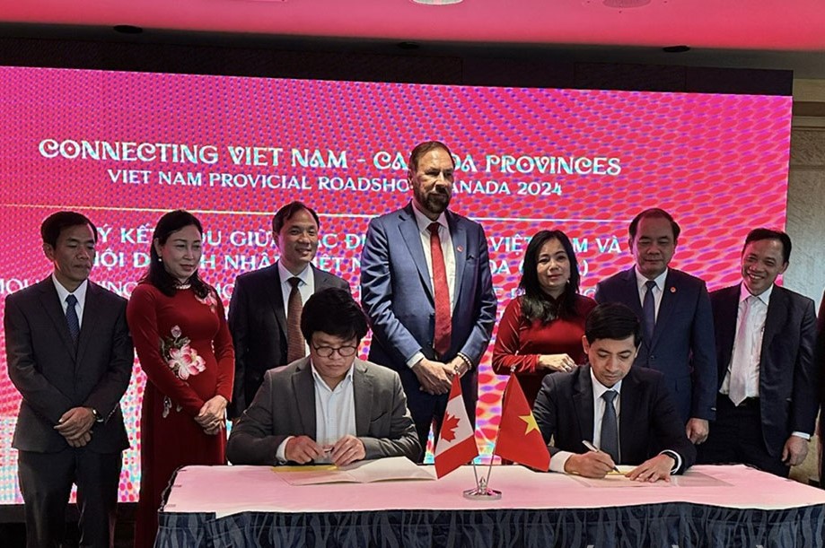 Tỉnh Hòa Bình tham gia Tọa đàm Kết nối địa phương, doanh nghiệp Việt Nam - Canada