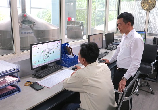 Công ty CP Bia Hà Nội - Hồng Hà sử dụng nhiều phần mềm  trong nhiều công đoạn khác nhau của quy trình sản xuất
