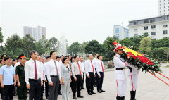 Lãnh đạo tỉnh Bắc Ninh dâng hương kỷ niệm 70 năm chiến thắng Điện Biên Phủ