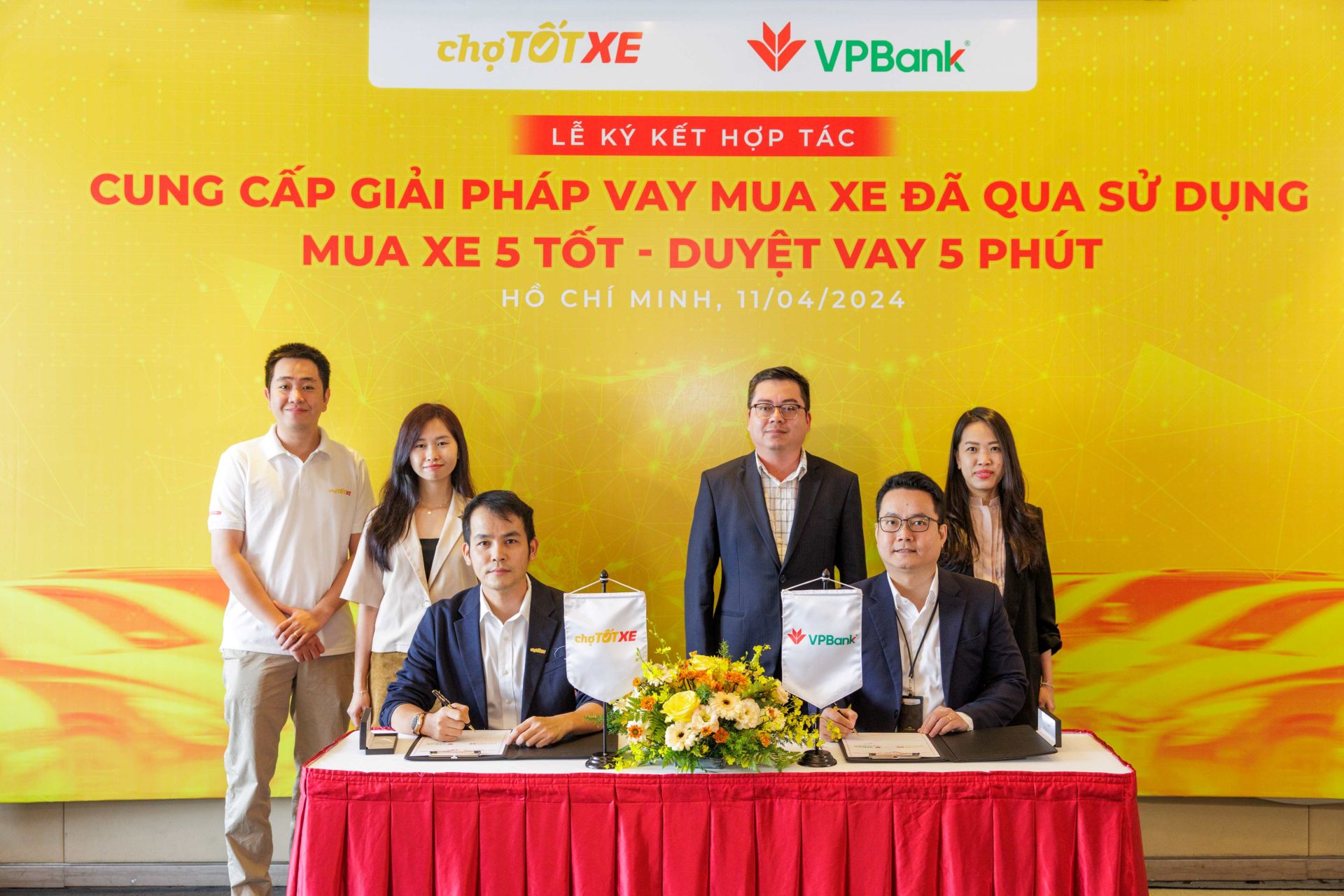 VPBank và Chợ Tốt Xe ký hợp tác nhằm cung cấp cho người mua ô tô đã qua sử dụng giải pháp tài chính thông minh, ưu việt.