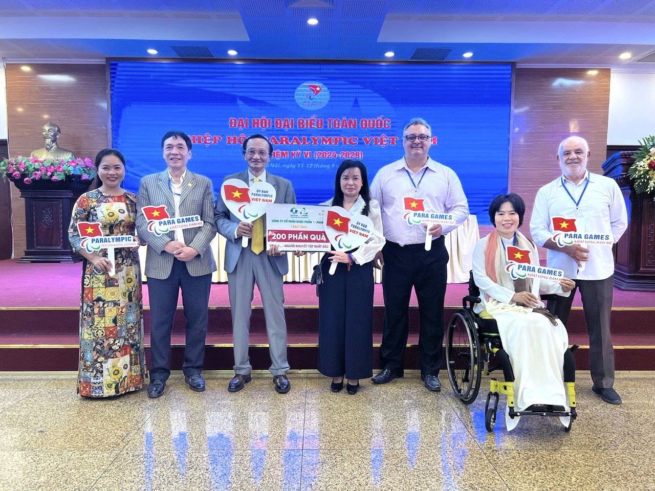 Dược phẩm TV.Pharm tham gia tài trợ tại Đại hội đại biểu thể thao người khuyết tât - Paralympic Việt Nam 2024