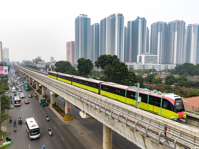 Hà Nội sẽ hoàn thiện hệ thống đường sắt đô thị vào năm 2035