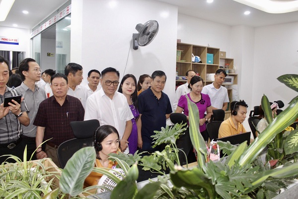 Đoàn Hiệp hội Doanh nghiệp tỉnh Thanh Hoá đến thăm và làm việc tại Công ty TNHH Minh Lộ