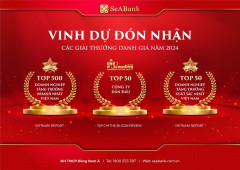 SeABank lần thứ 5 được vinh danh trong Top 500 Doanh nghiệp tăng trưởng nhanh nhất Việt Nam