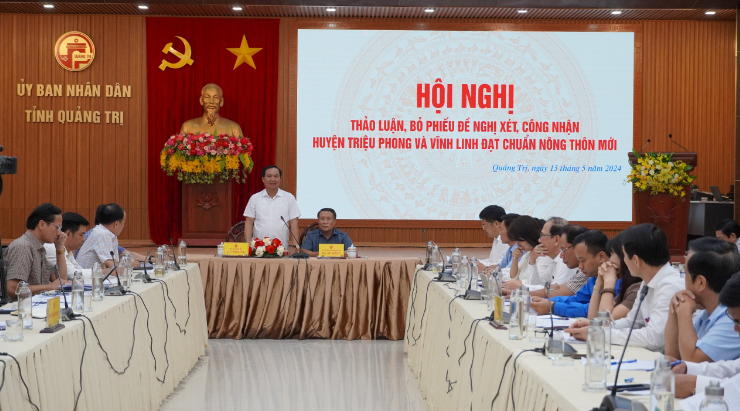 Tỉnh Quảng Trị thống nhất đề nghị công nhận thêm 2 huyện đạt chuẩn nông thôn mới