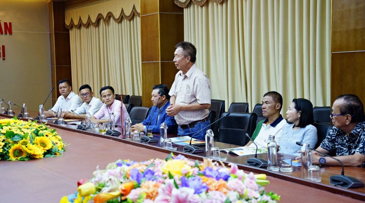 Đại diện đoàn doanh nghiệp Thái Lan đề xuất các lĩnh vực hợp tác đầu tư với tỉnh Quảng Trị
