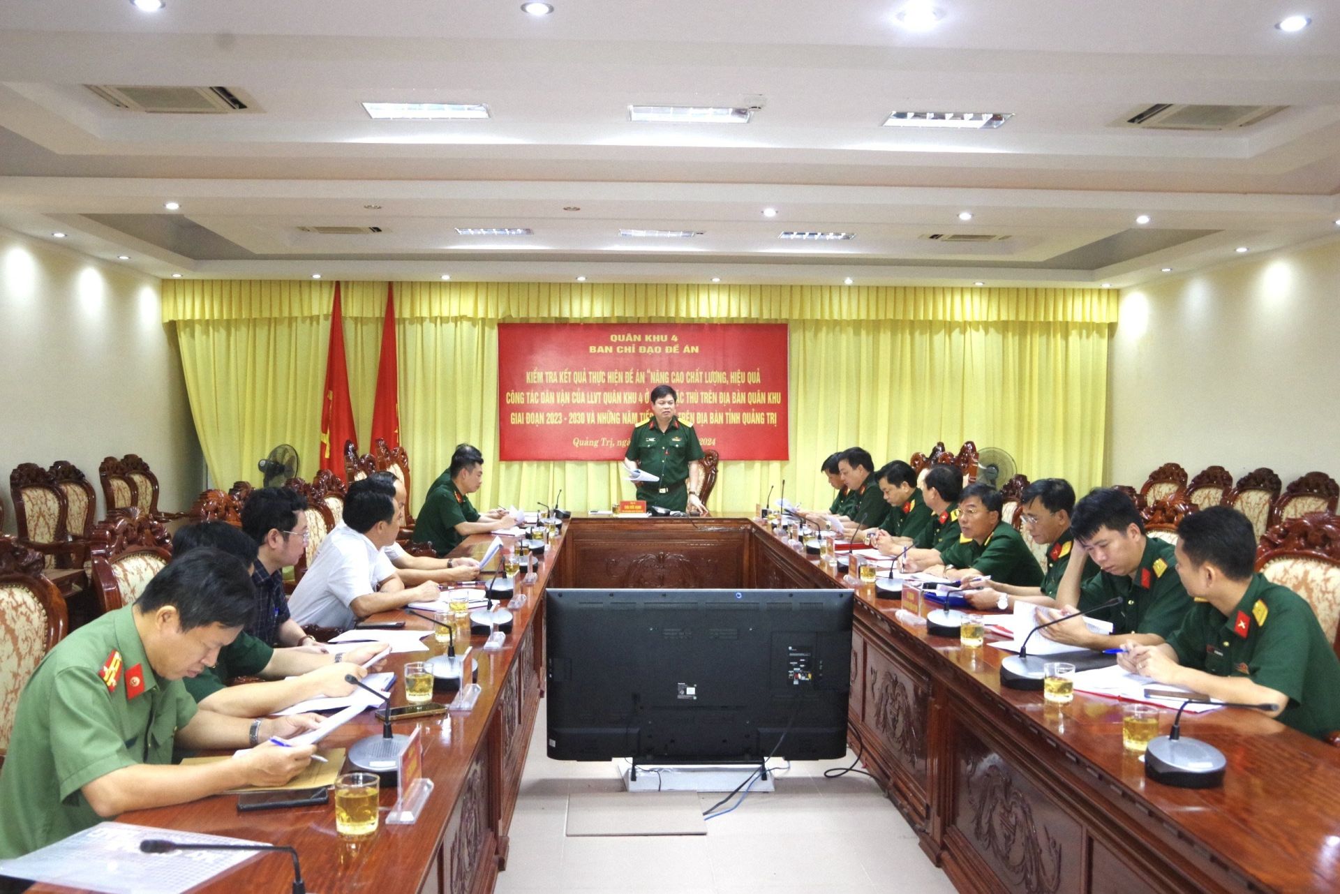 Ban Chỉ đạo Đề án Quân khu 4 kiểm tra kết quả triển khai Đề án 2036 tại tỉnh Quảng Trị