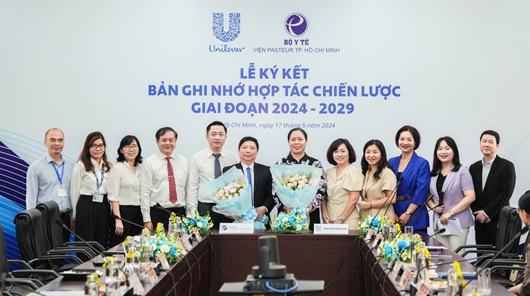 Hợp tác giữa Unilever Việt Nam và Viện Pasteur TP.HCM sẽ góp phần nâng cao sức khỏe & điều kiện sống cho người Việt